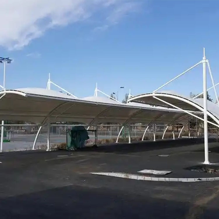 博湖县膜结构电动车棚