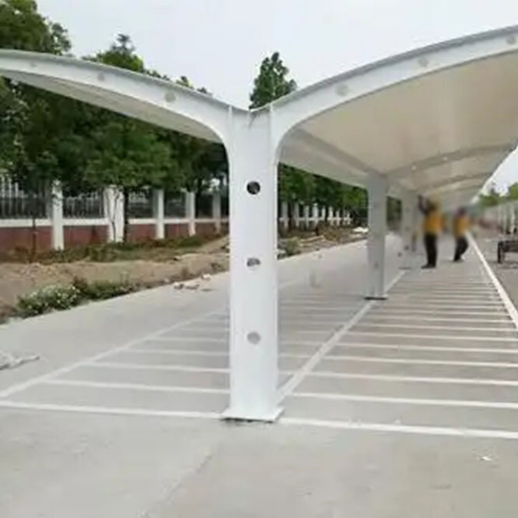 博湖县膜结构电动车棚