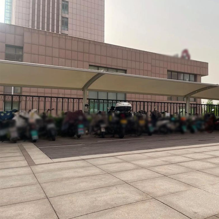 博湖县膜结构电动车棚